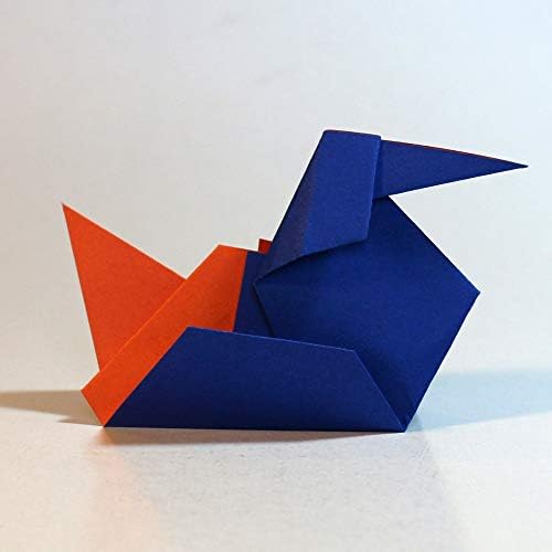 סט מתנות נייר אוריגמי | 100 גיליונות, 6 אינץ 'ריבוע | אוסף צבע מנוגד